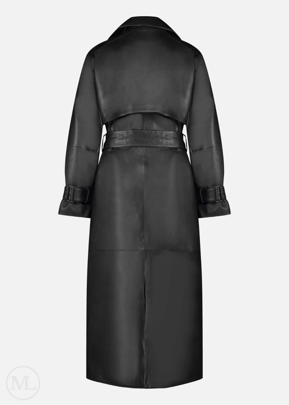 Aria - Women's Leather Trench Coat